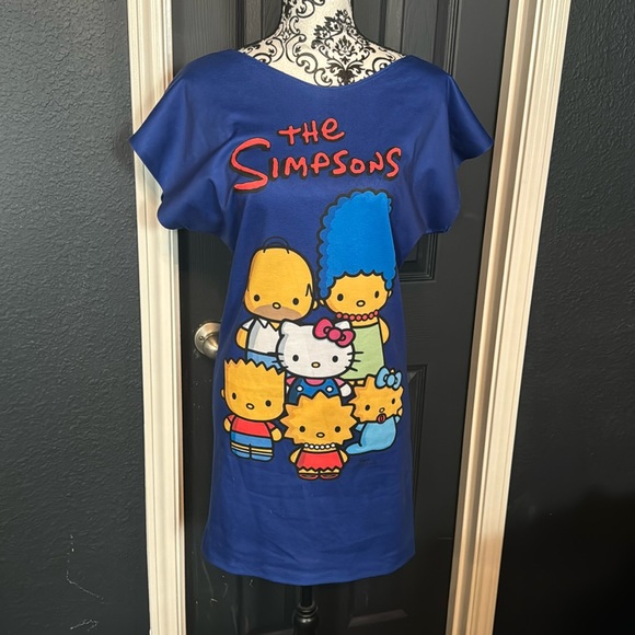 Sanrio | Dresses | Japan La Simpsons X Hello Kitty Dress | Poshmark